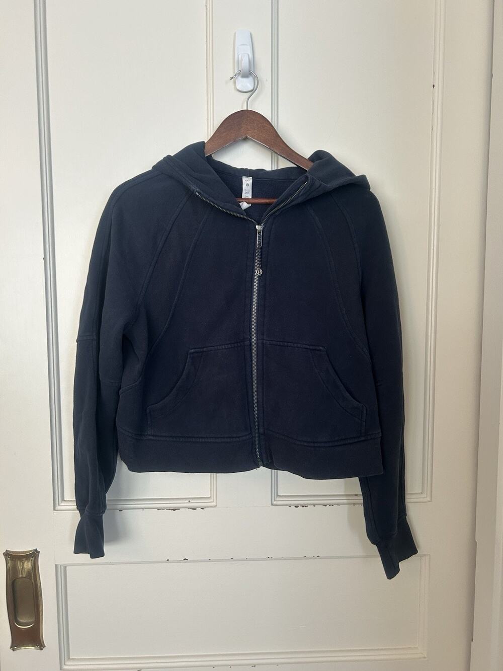Lululemon Full Zip Hoodie Womens Size XS/S Navy Blue Comfort Activewear